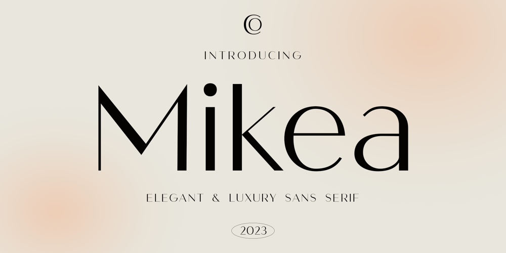 Mikea font