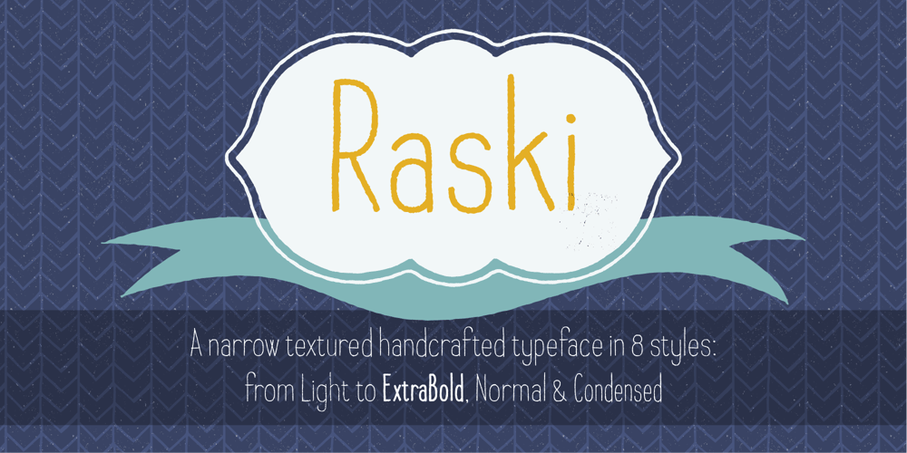 Raski font
