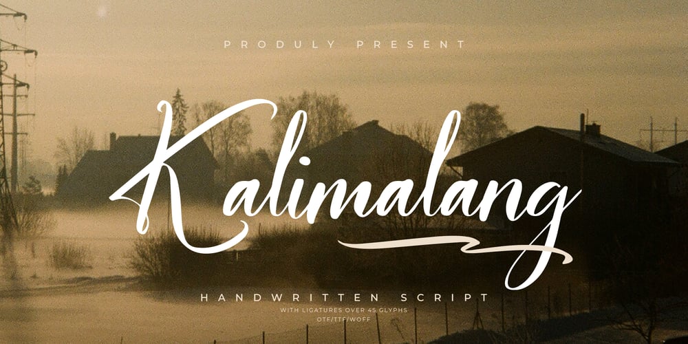 Kalimalang font