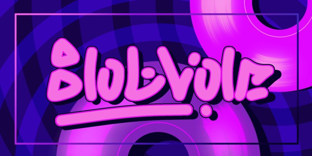 Blob Vole font