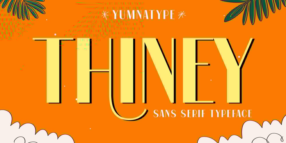 Thiney font