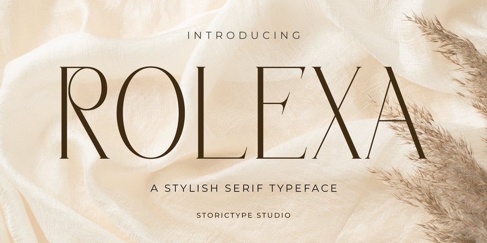 Rolexa font