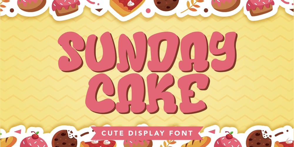 Sunday Cake font