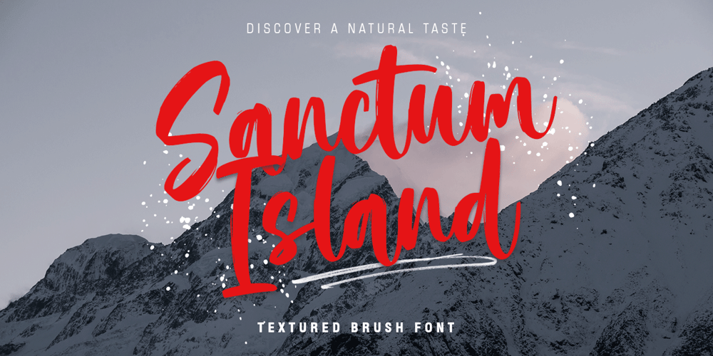 Sanctum Island font
