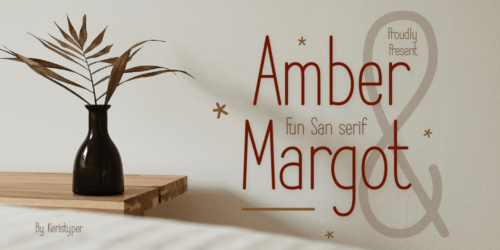 Amber & Margot font