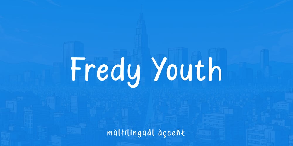 Fredy Youth font