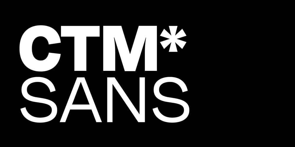 CTM Sans font