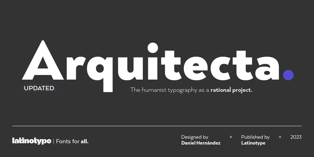 Arquitecta font