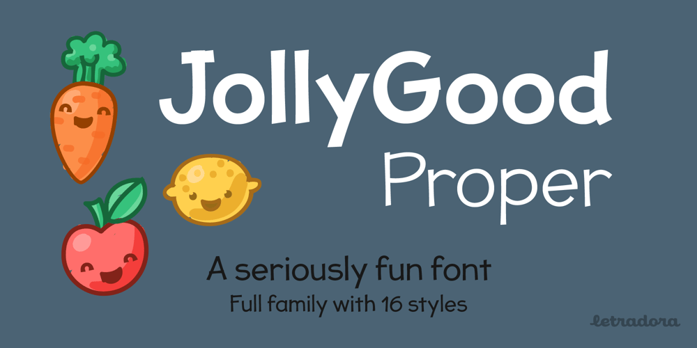 JollyGood Proper font
