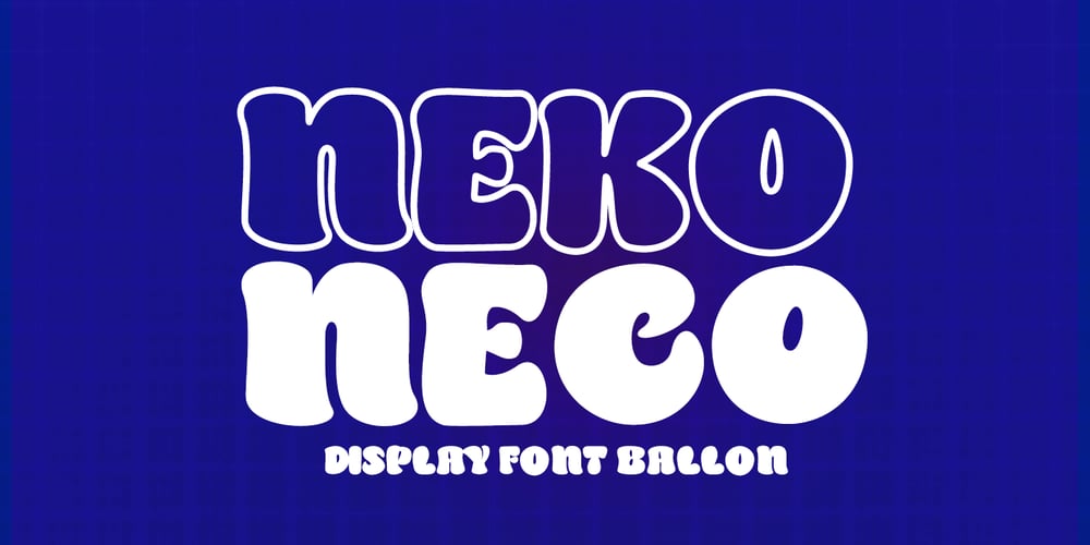 Neko Neco font