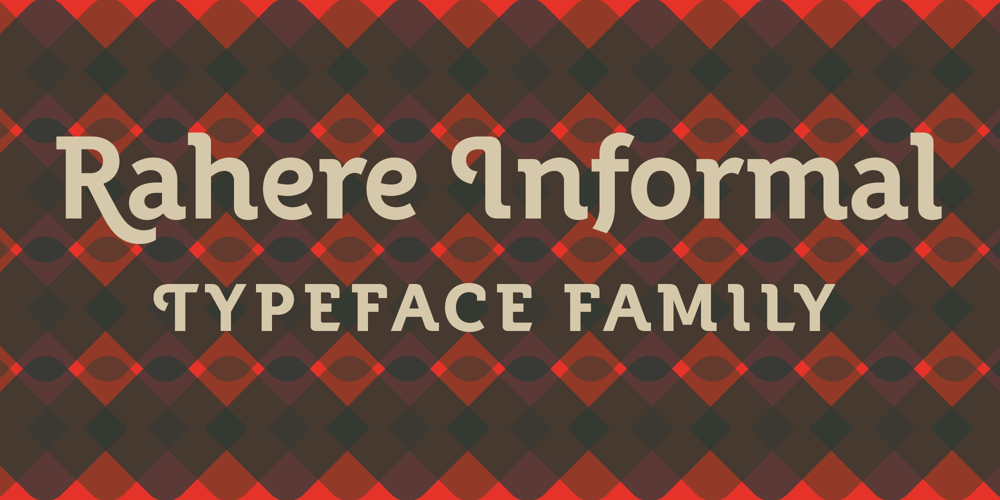 Rahere Informal font