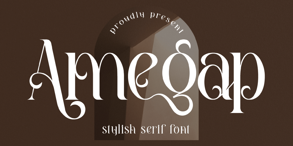 Amegap font