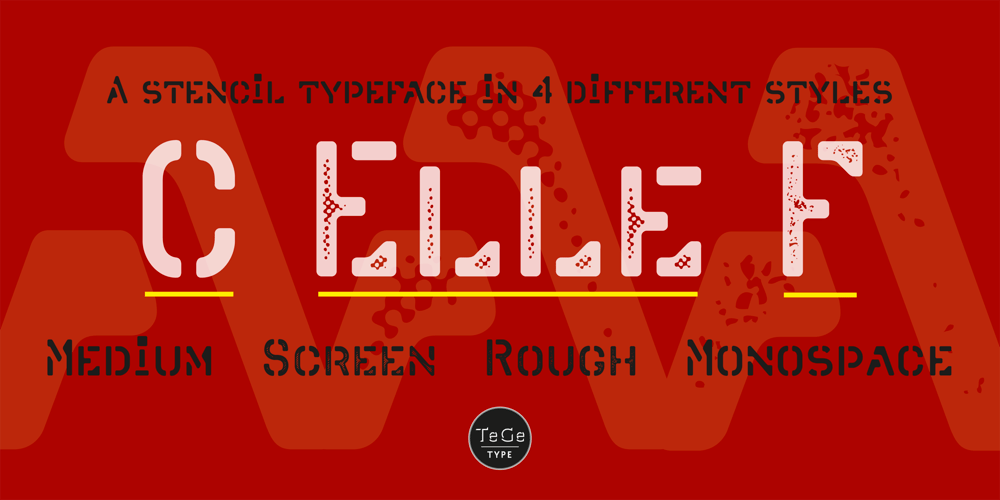 C Elle F font