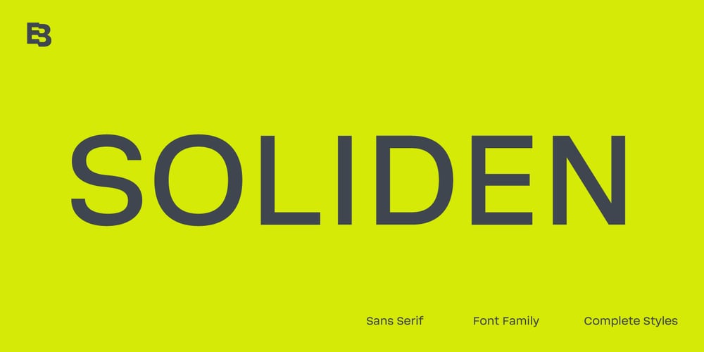 Soliden font