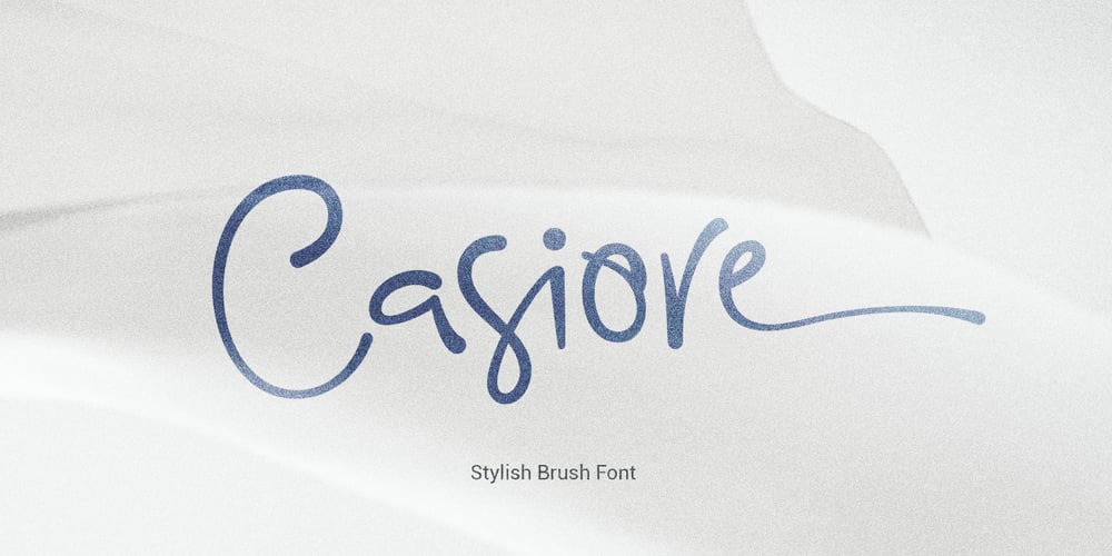 Casiore font