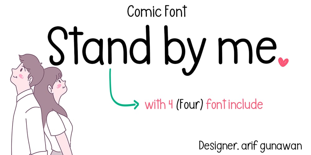 Stand By Me font