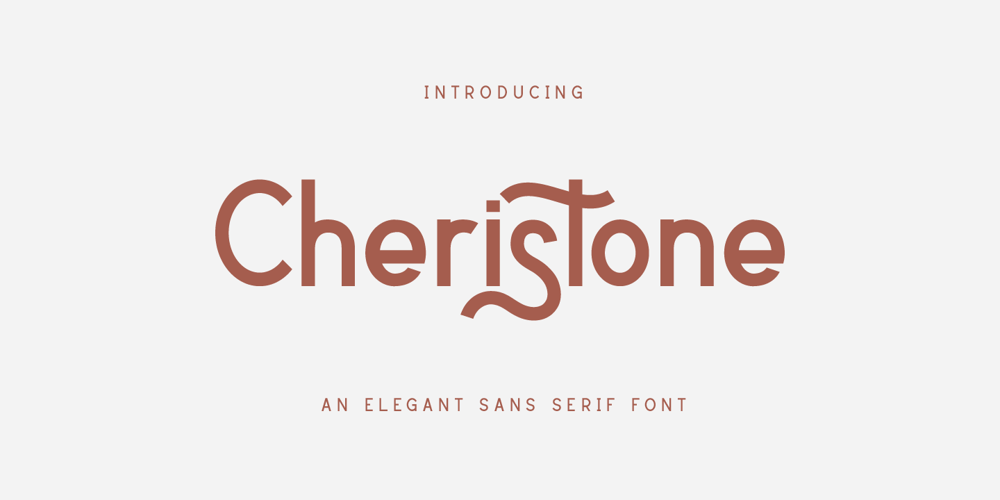 Cheristone font
