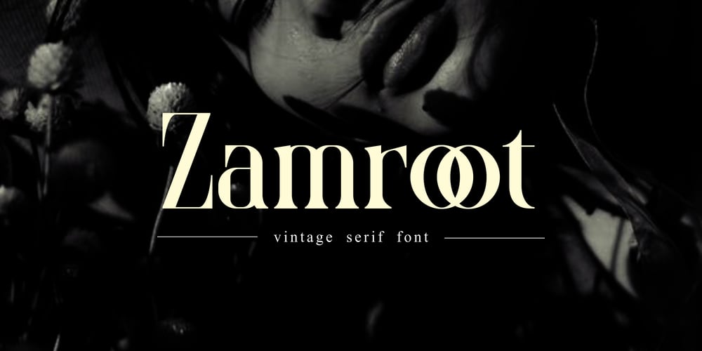 Zamroot font