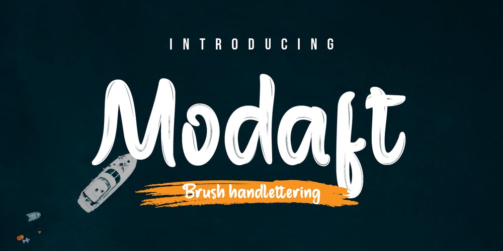 Modaft font