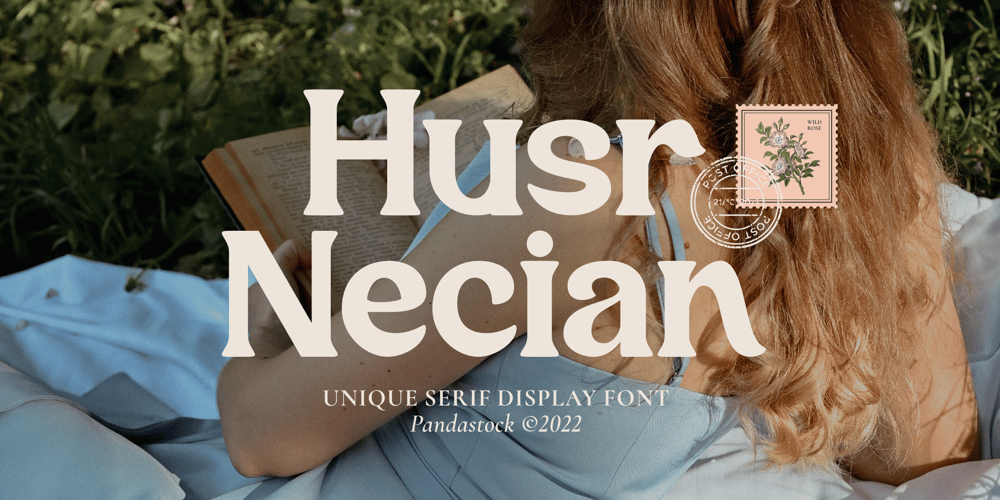 Husr Necian font