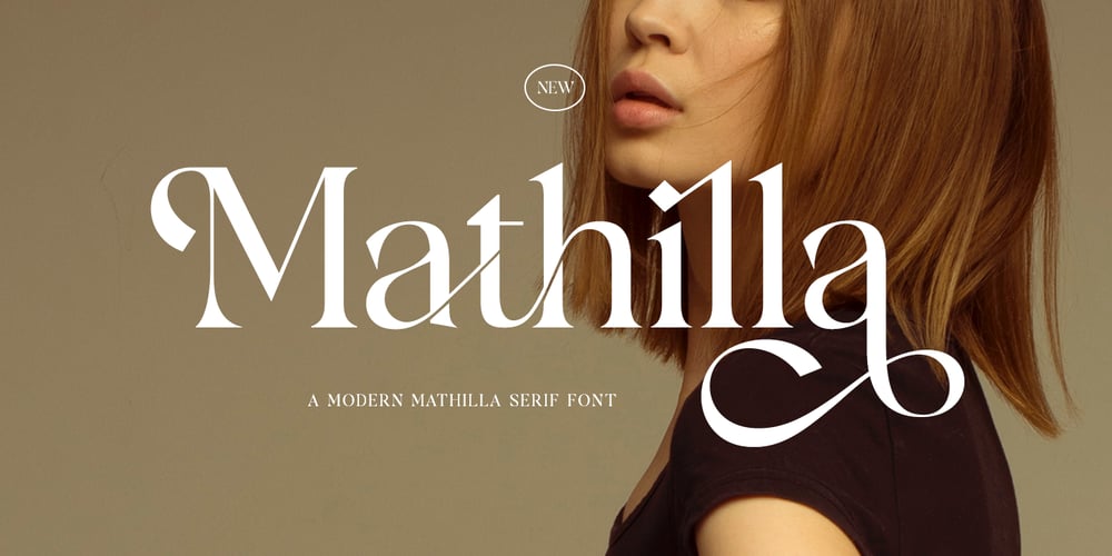 Mathilla font