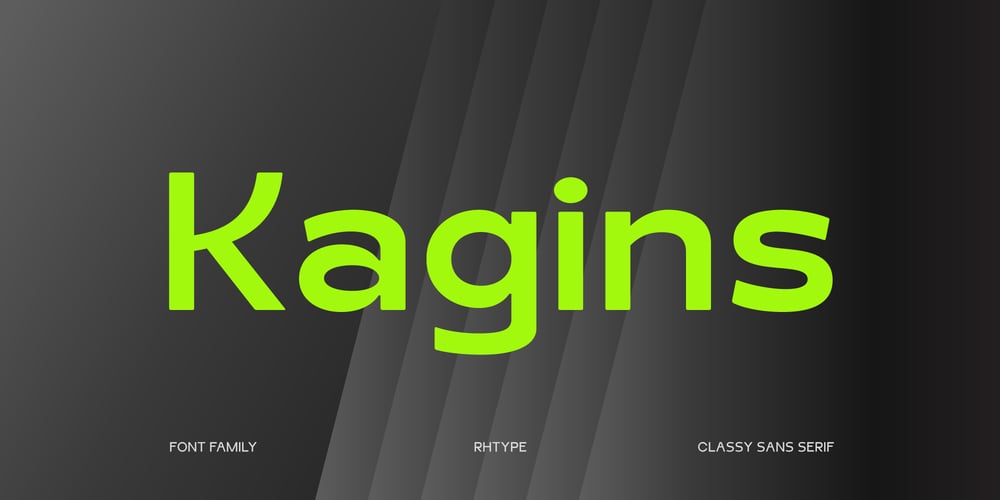 Kagins font
