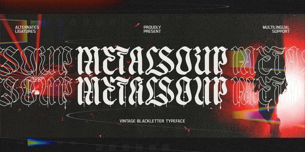 Metalsoup font