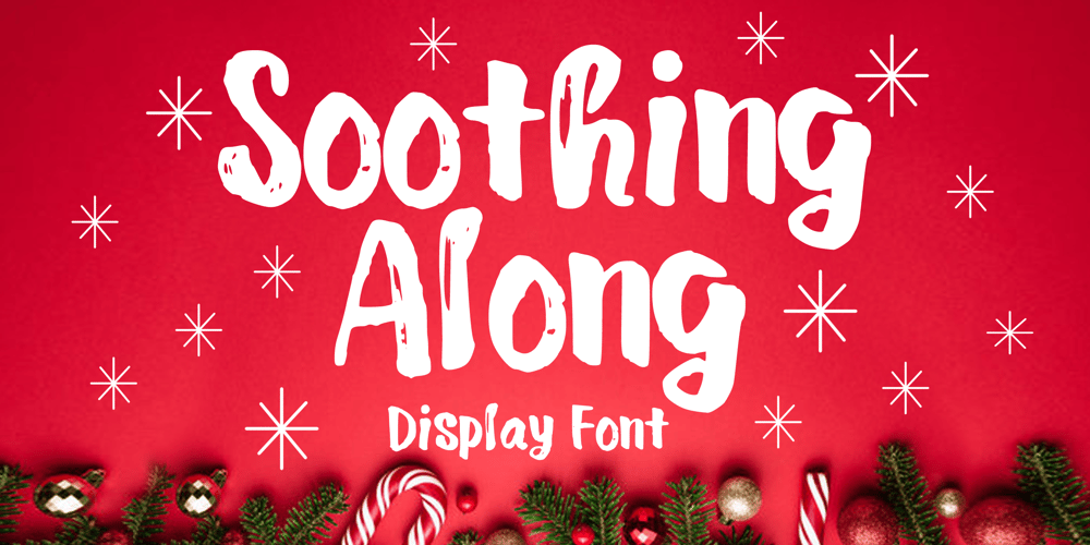 Soothing Along font