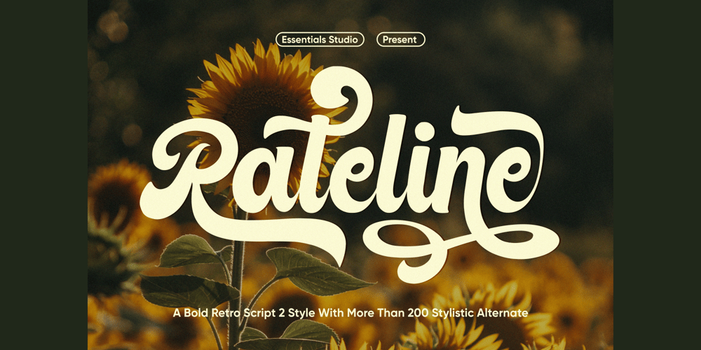 Rateline font