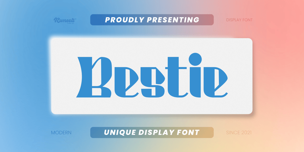 Bestie font