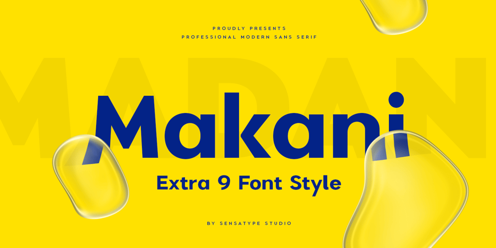 Makani font