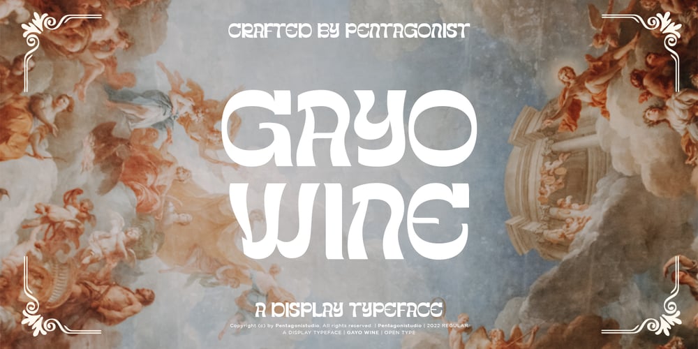 Gayo Wine font