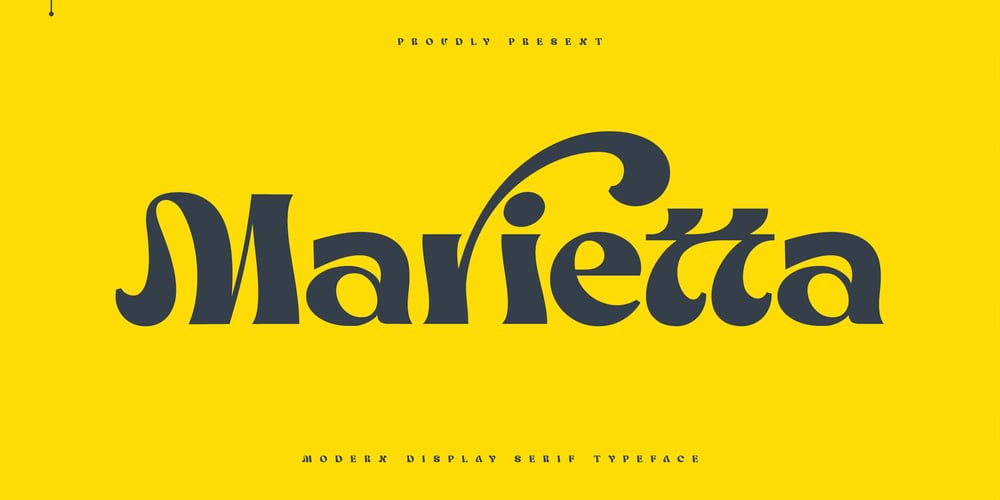 Marietta font