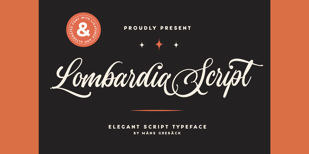Lombardia Script font