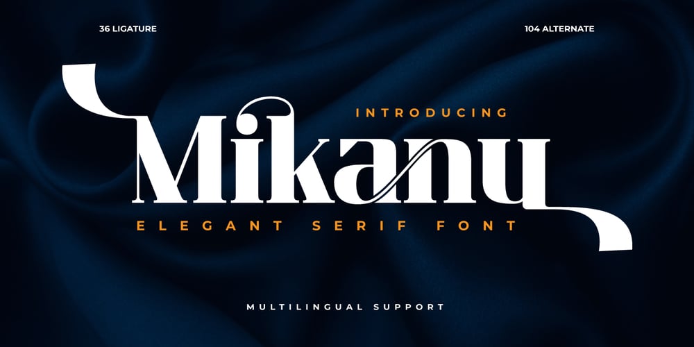 Mikanu font