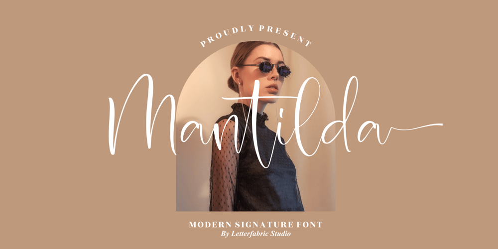 Mantilda font