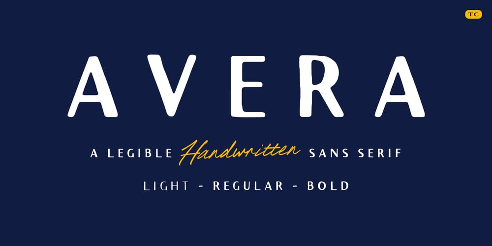 TC Avera Sans font