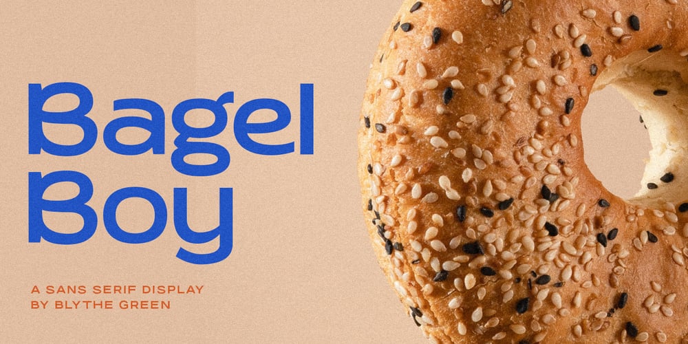 Bagel Boy font