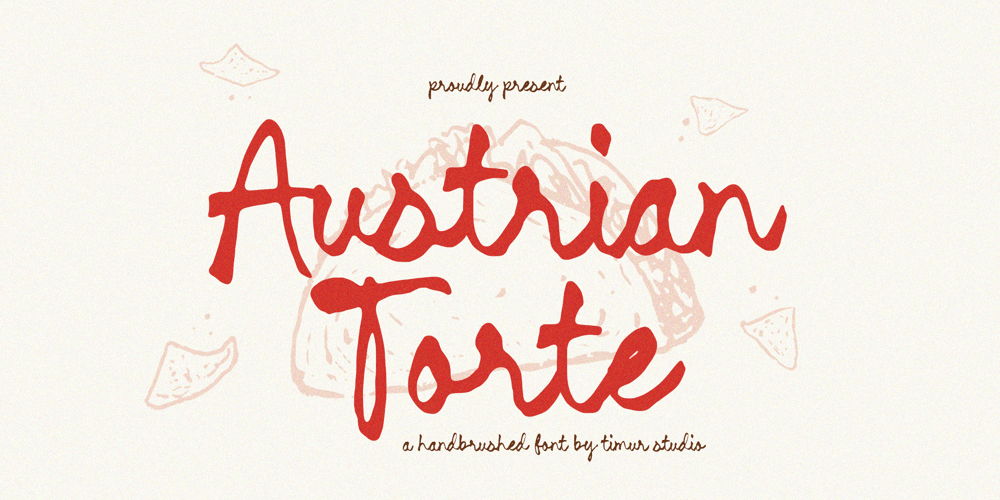 Austrian Torte font