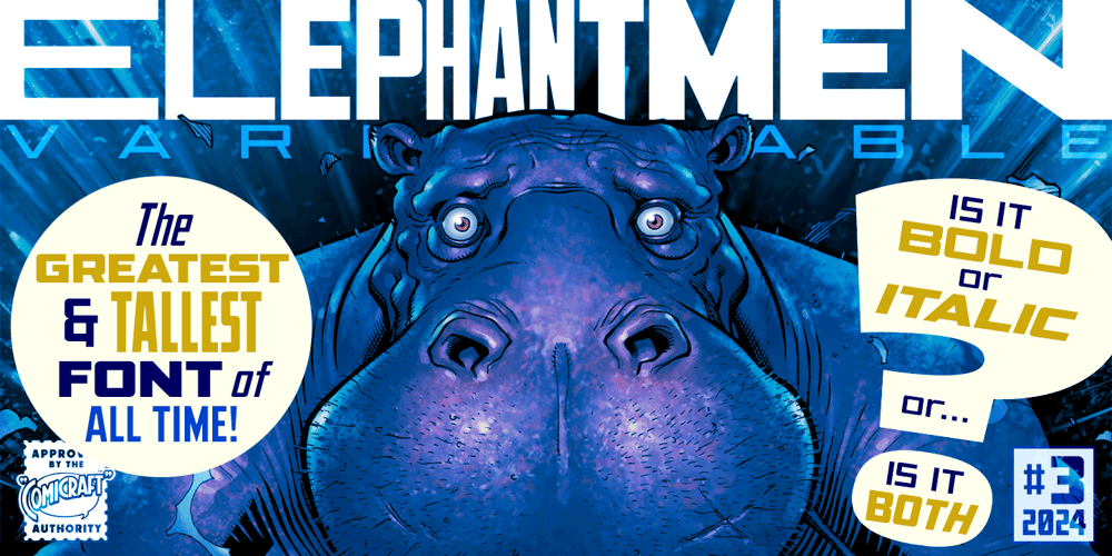 Elephantmen Variable font