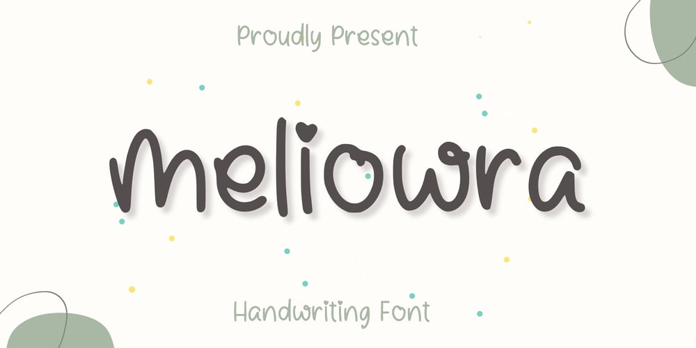 Meliowra font