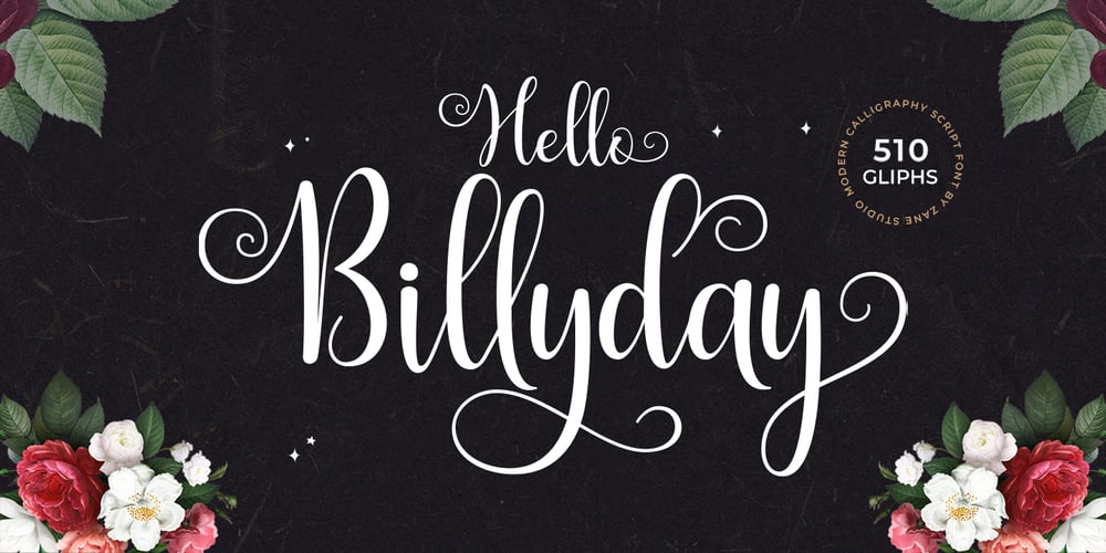 Hello Billyday font