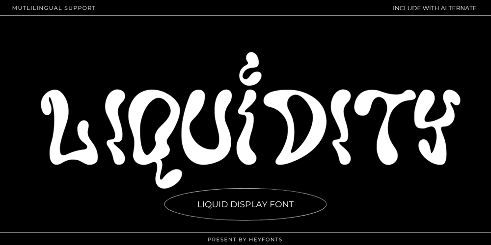 Liquidity font