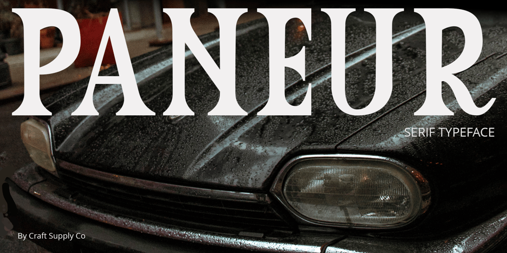 Paneur font