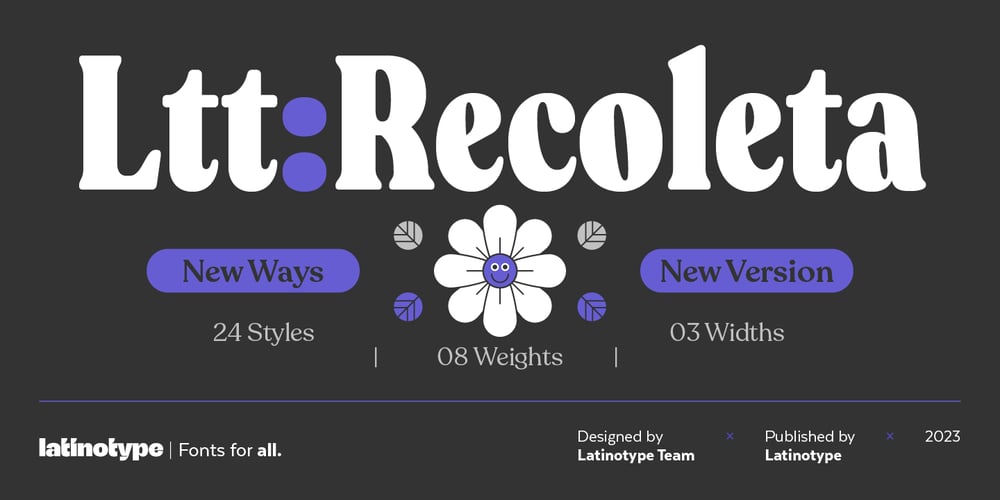 Ltt Recoleta font