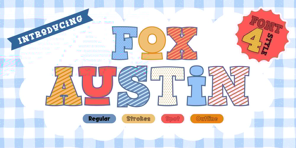 Fox Austin Spot font