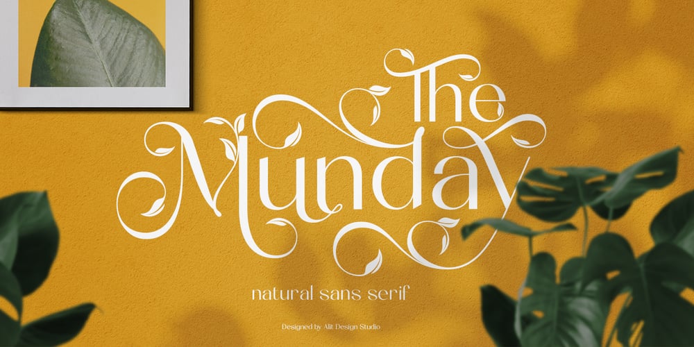 The Munday font