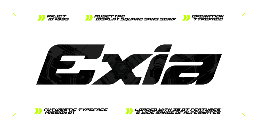 Exia Display font