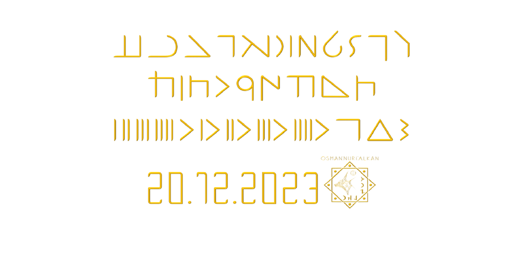 Ongunkan Hatran Hatrean font
