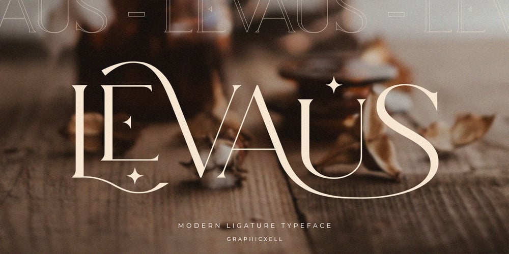Levaus font